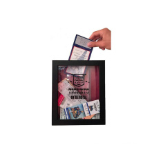 Hot Selling Memento frame Coin and Ticket Frame Custom 3D shadow box frames wholesale